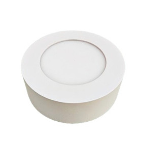 DOWNLIGHT 6W REDONDO BLANCO DE SUPERFICIE