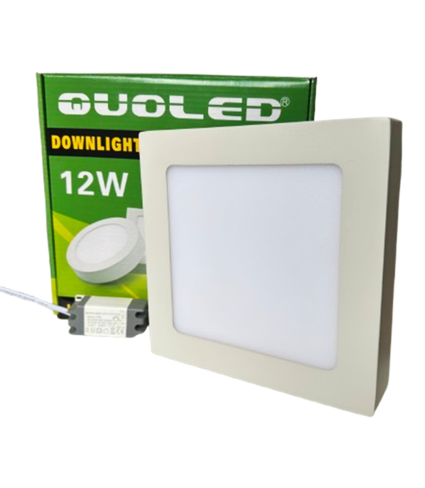 DOWNLIGHT 12W DE SUPERFICIE DE LED