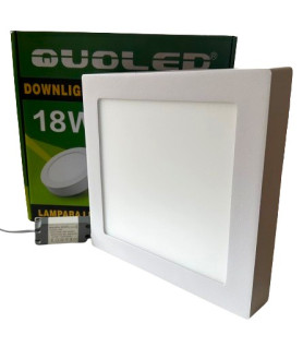 DOWNLIGHT 18W DE SUPERFICIE DE LED